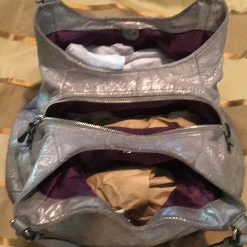 Coach Madison Maggie Metallic Handbag